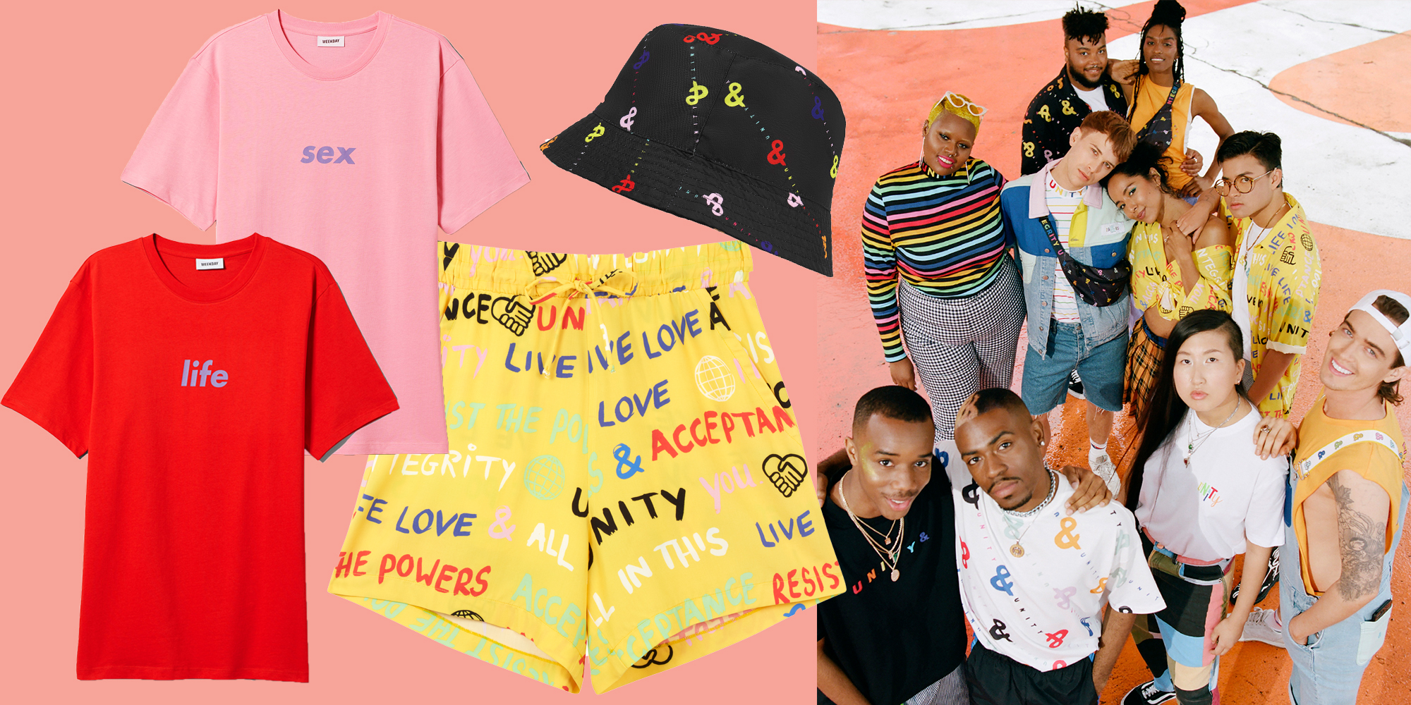 Asos och Weekday släpper varsin pridekollektion — hitta dina favoritplagg här