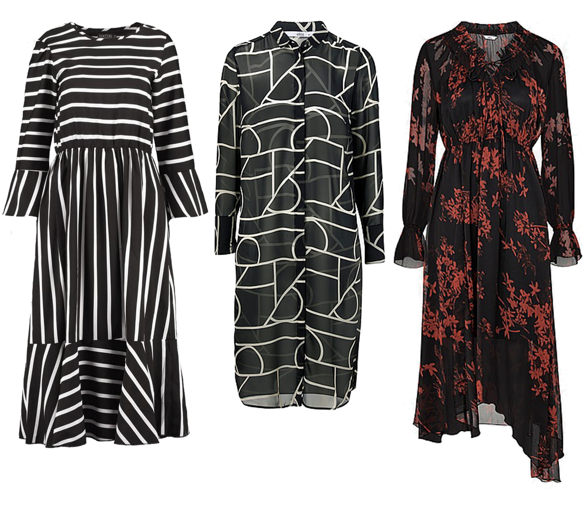 Höstklänningar 2018 mönster