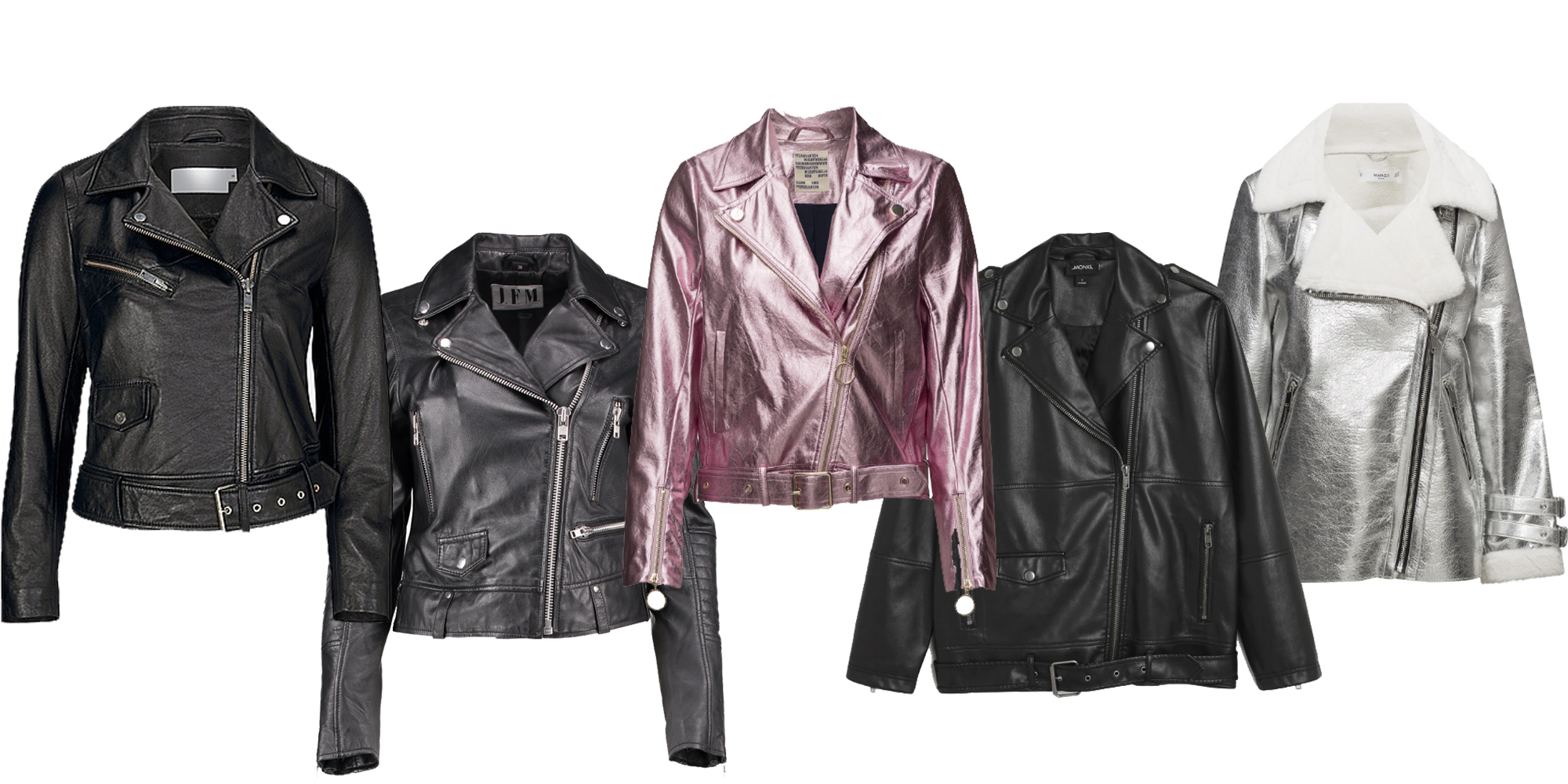 12 snygga skinnjackor vi vill ha just nu (både fejk- och äkta skinn)