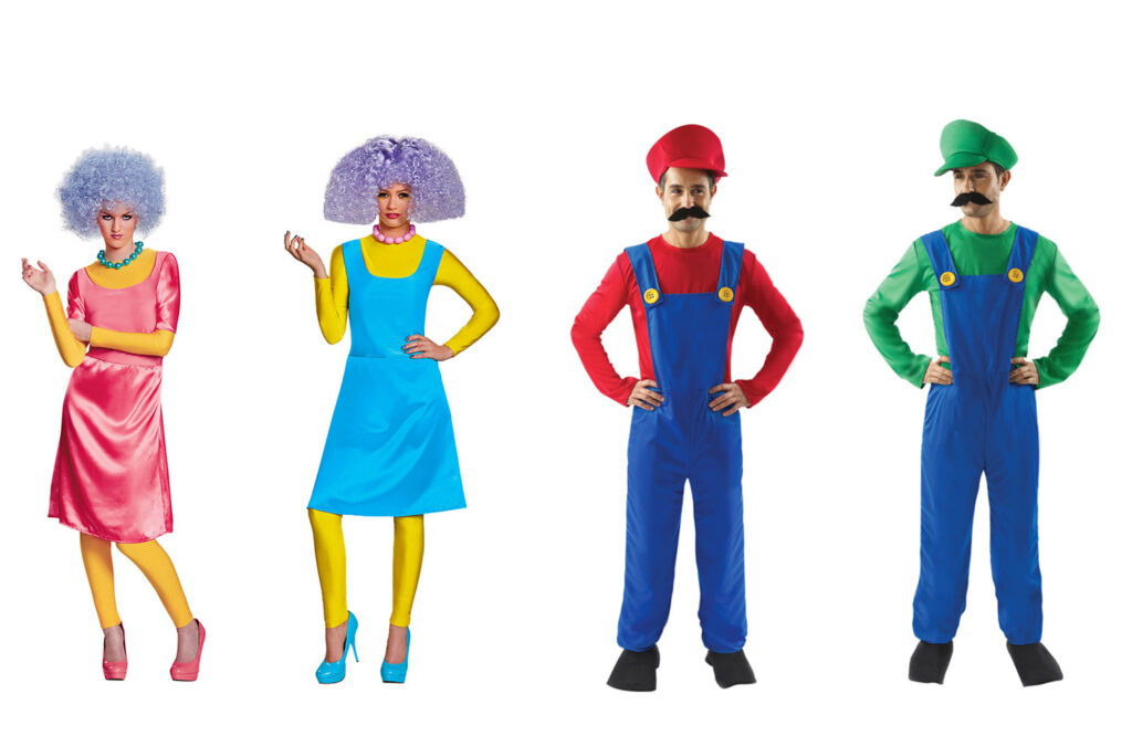 halloweendräkter för två