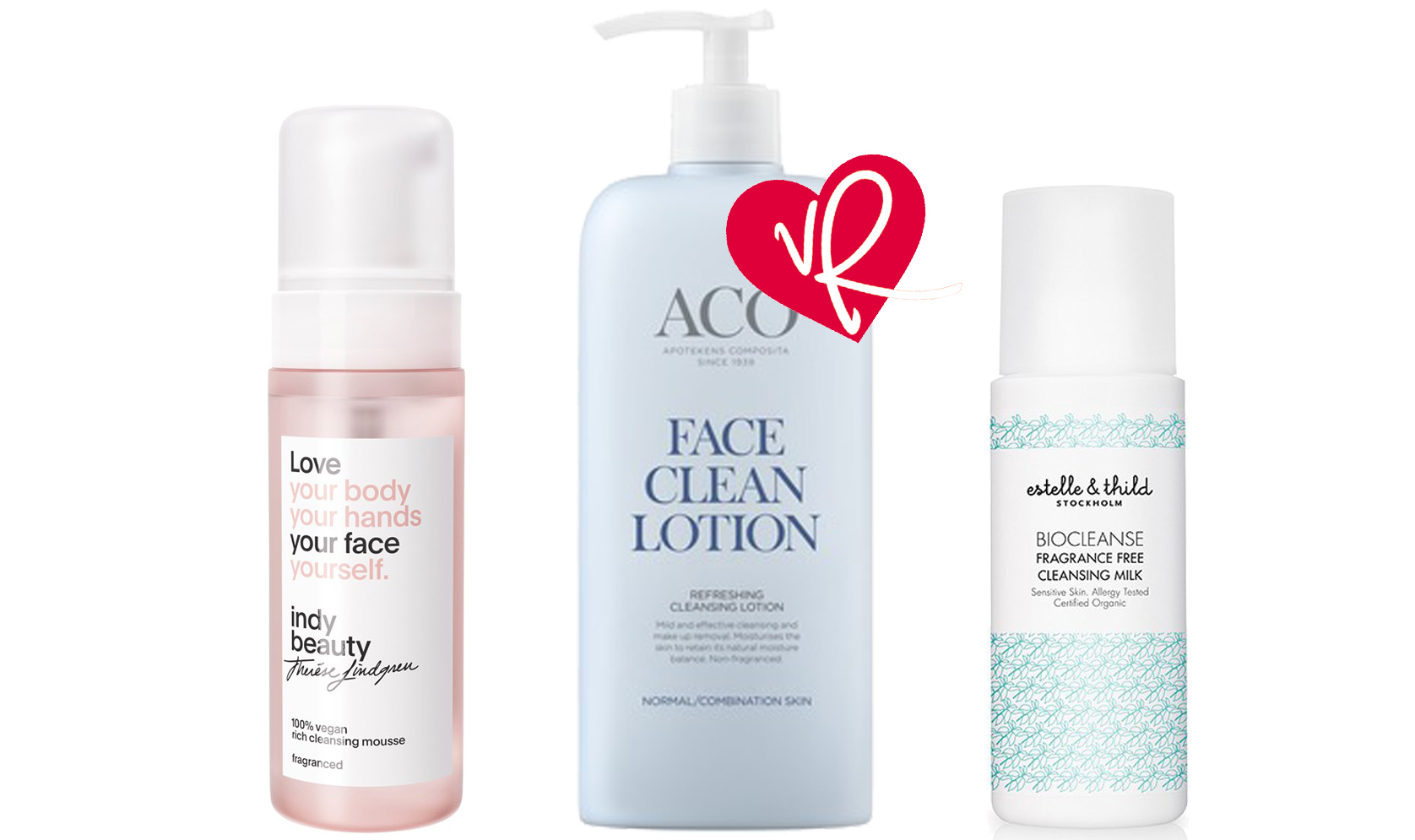 ansiktsrengöring vegansk