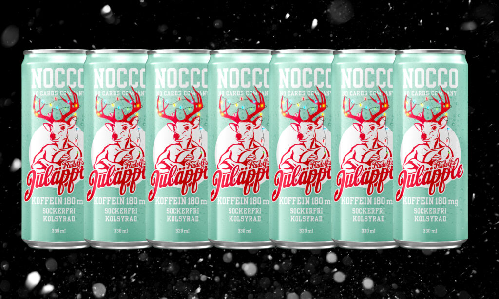 nocco juläpple ny smak 2018