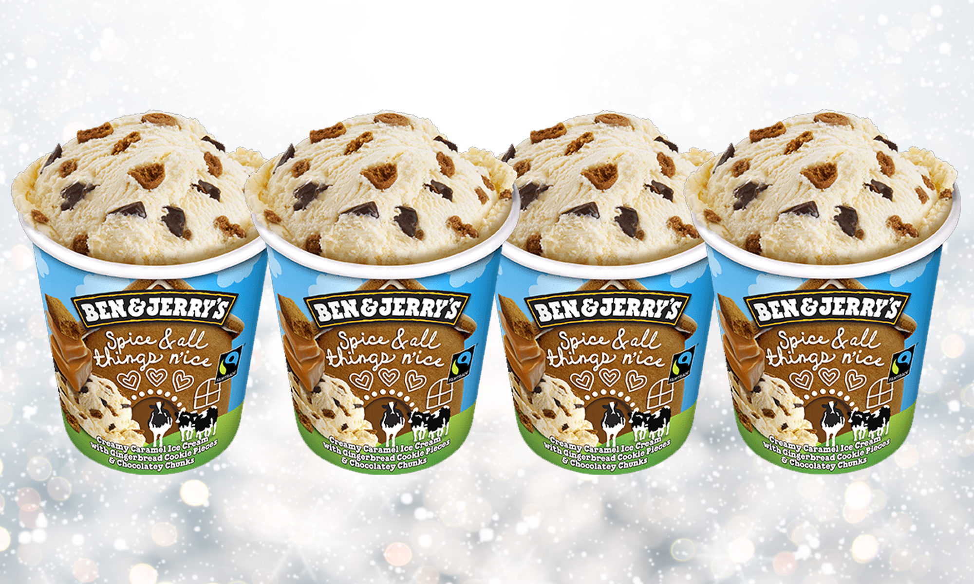 Glass i stora lass! Ben & Jerry’s släpper glass med pepparkaka