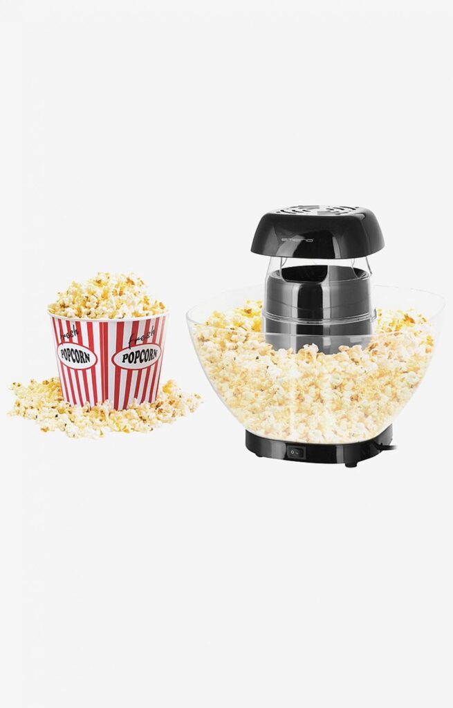 Hur poppar man popcorn i en popcornmaskin? 