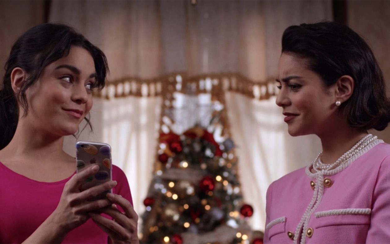 Vanessa Hudgens gånger 3 i Netflix nya julfilm