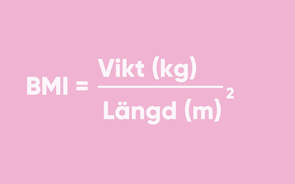 Så beräknar du BMI över 40