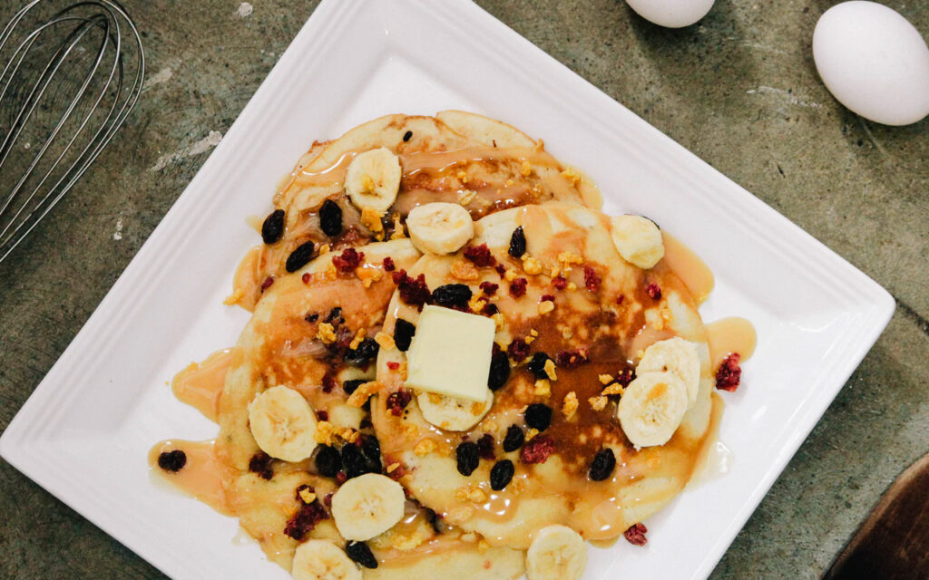 bananpannkaka recept till helgen