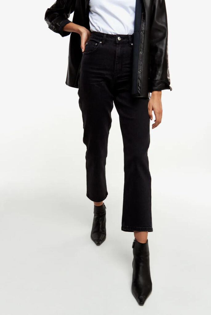 Svarta loose jeans