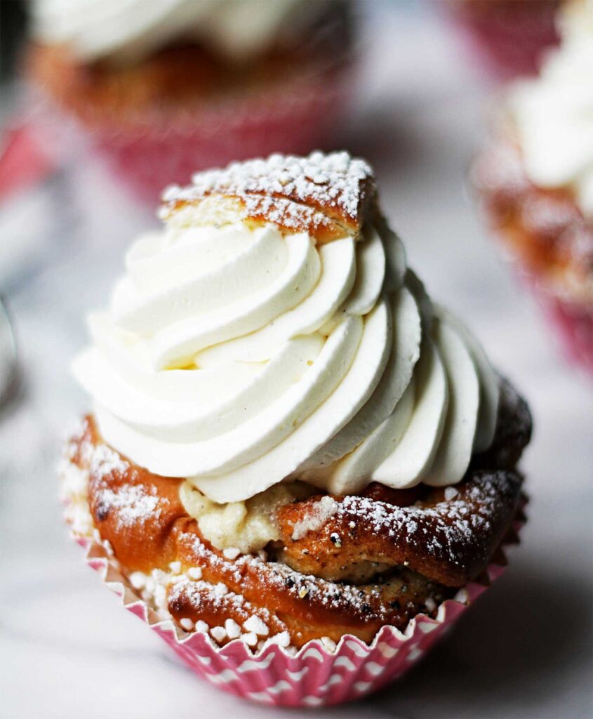 Recept på semlor, semmelbullar