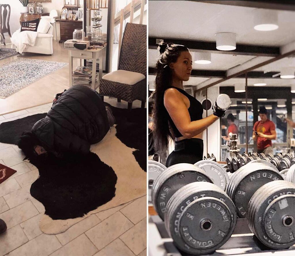 Hur det är att träna med endometrios