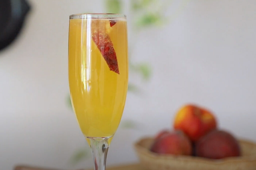 Bellini mimosa drink recept