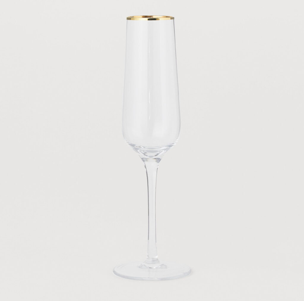 Champagneglas till mimosa