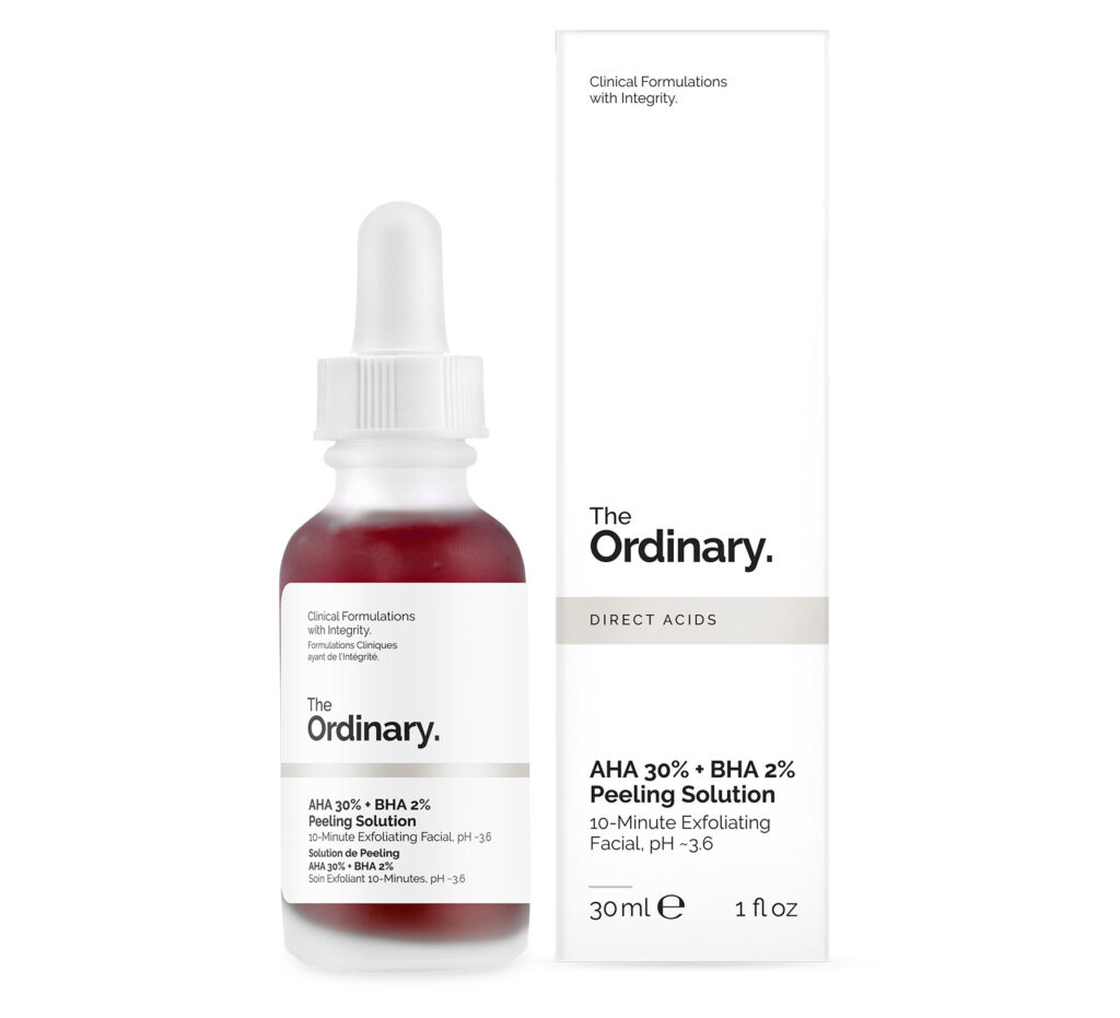 Galna skönhetstrender - blodmask från The Ordinary