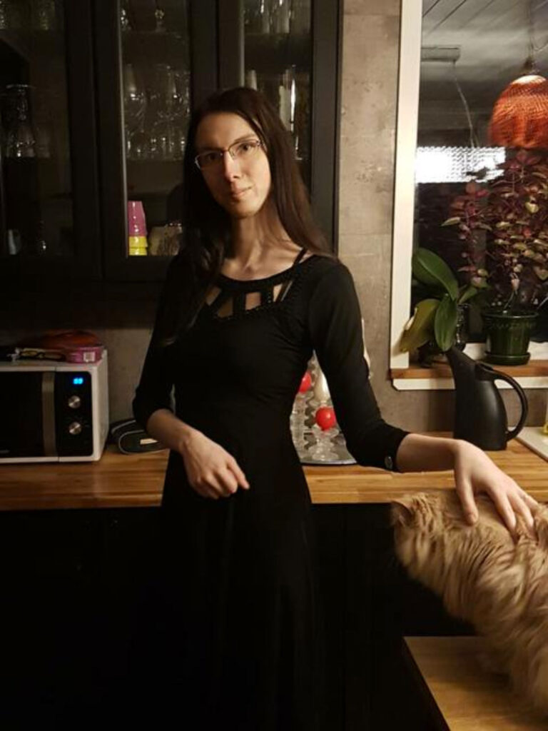 Rebecca är nöjd med vården