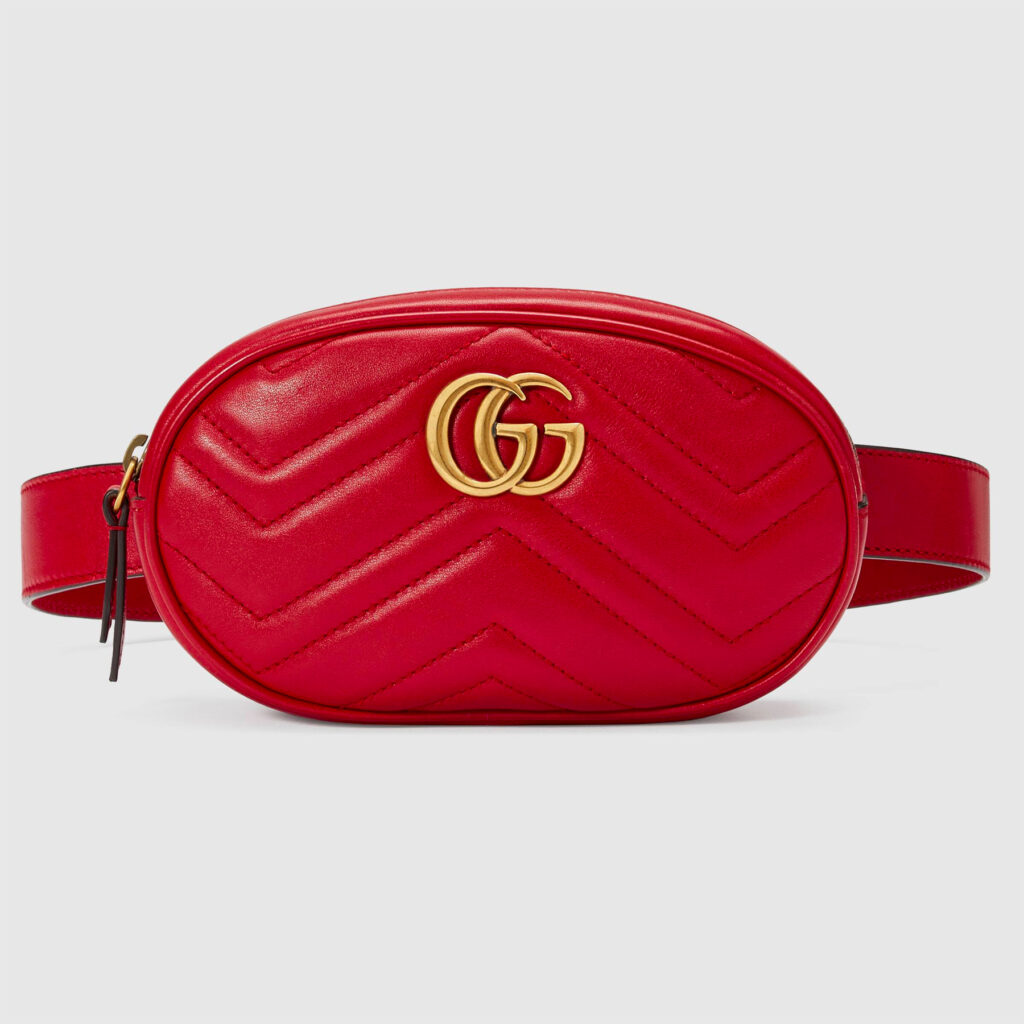 röd gucci väska designerväska