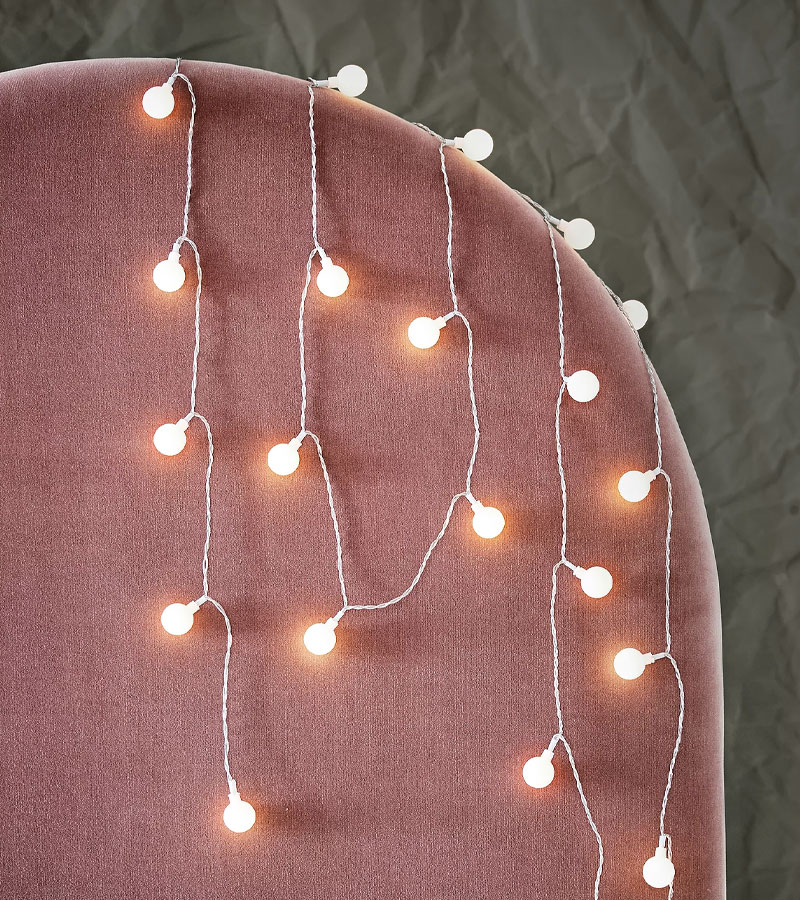 ljusslinga dekoration inredning