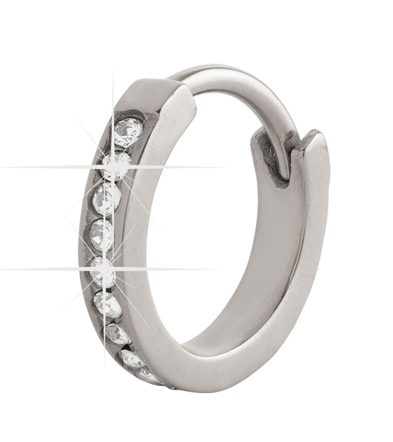 septum piercing clicker titan