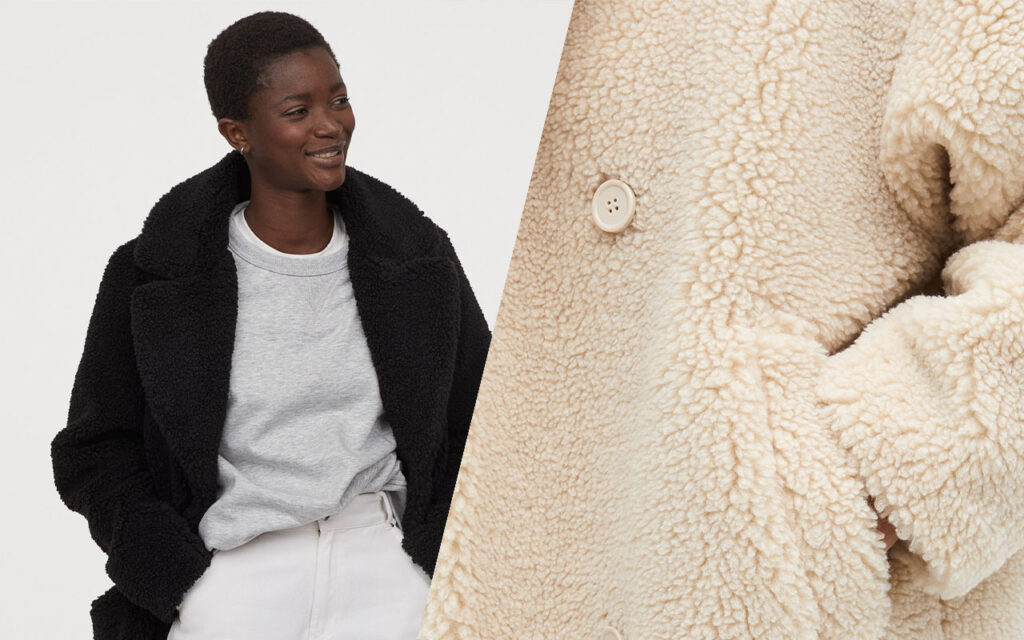 teddyjacka vinterjacka dam 2020