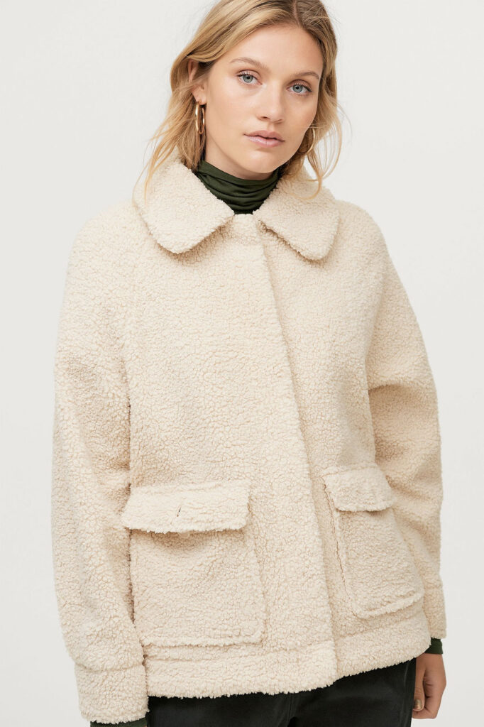 vinterjacka teddy dam 2020