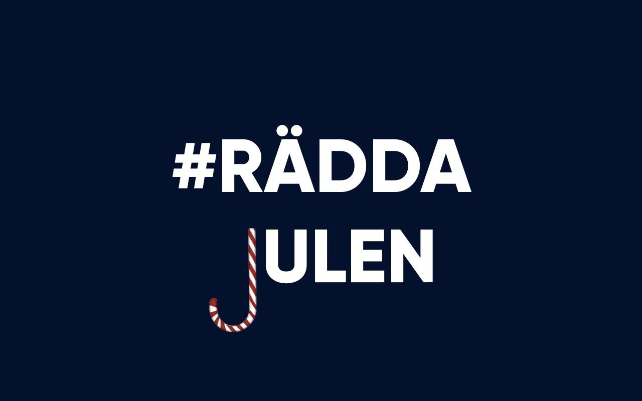 Nu vill vi #räddajulen – hjälp oss minska coronasmittan