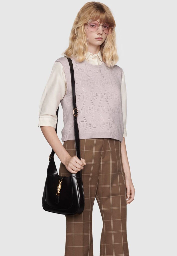 Stickad väst gucci