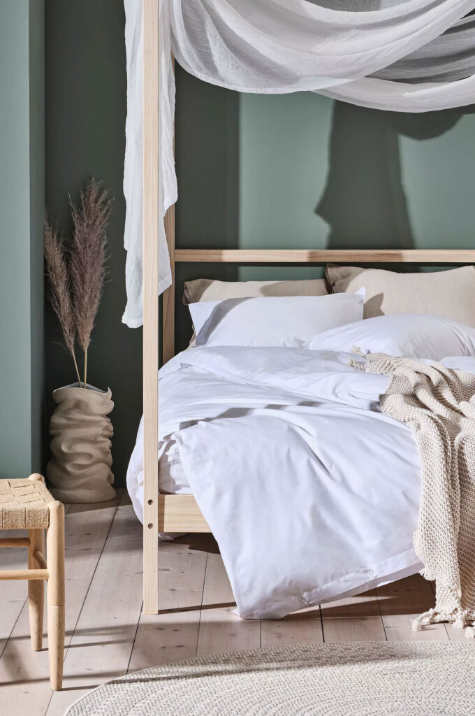 sänghimmel stor stativ