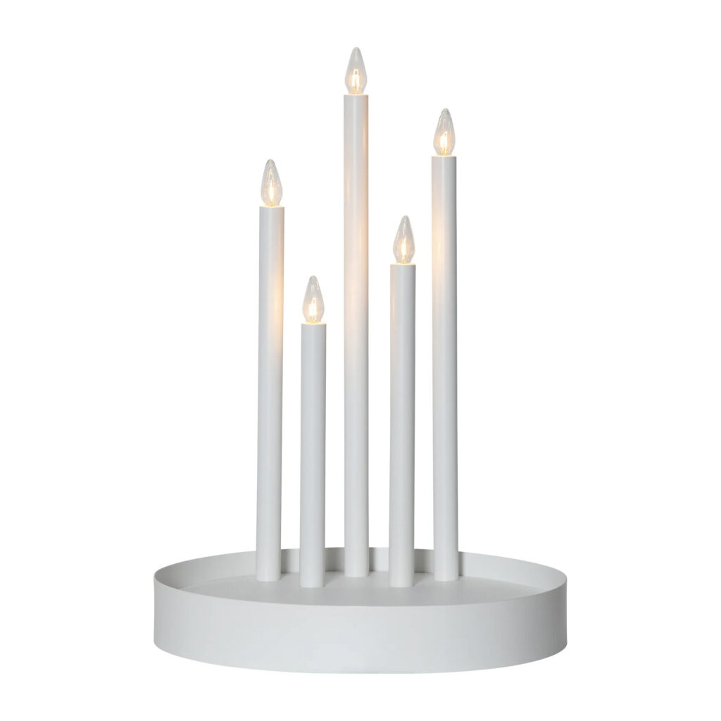 Adventsljusstake retro