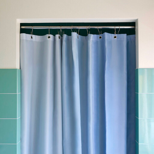 Duschdraperi med tyngd