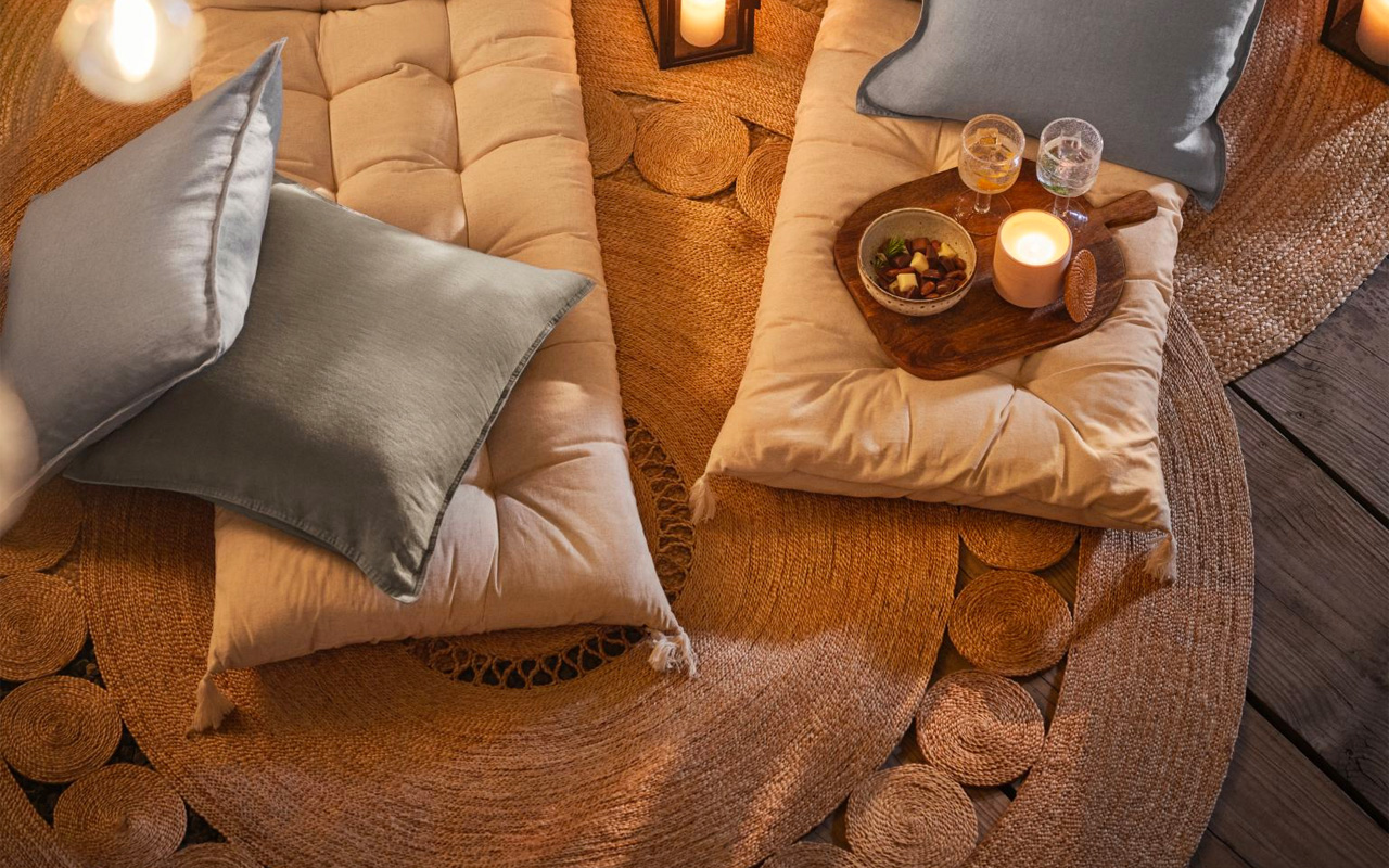 14 fina utomhusmattor till din balkong och uteplats