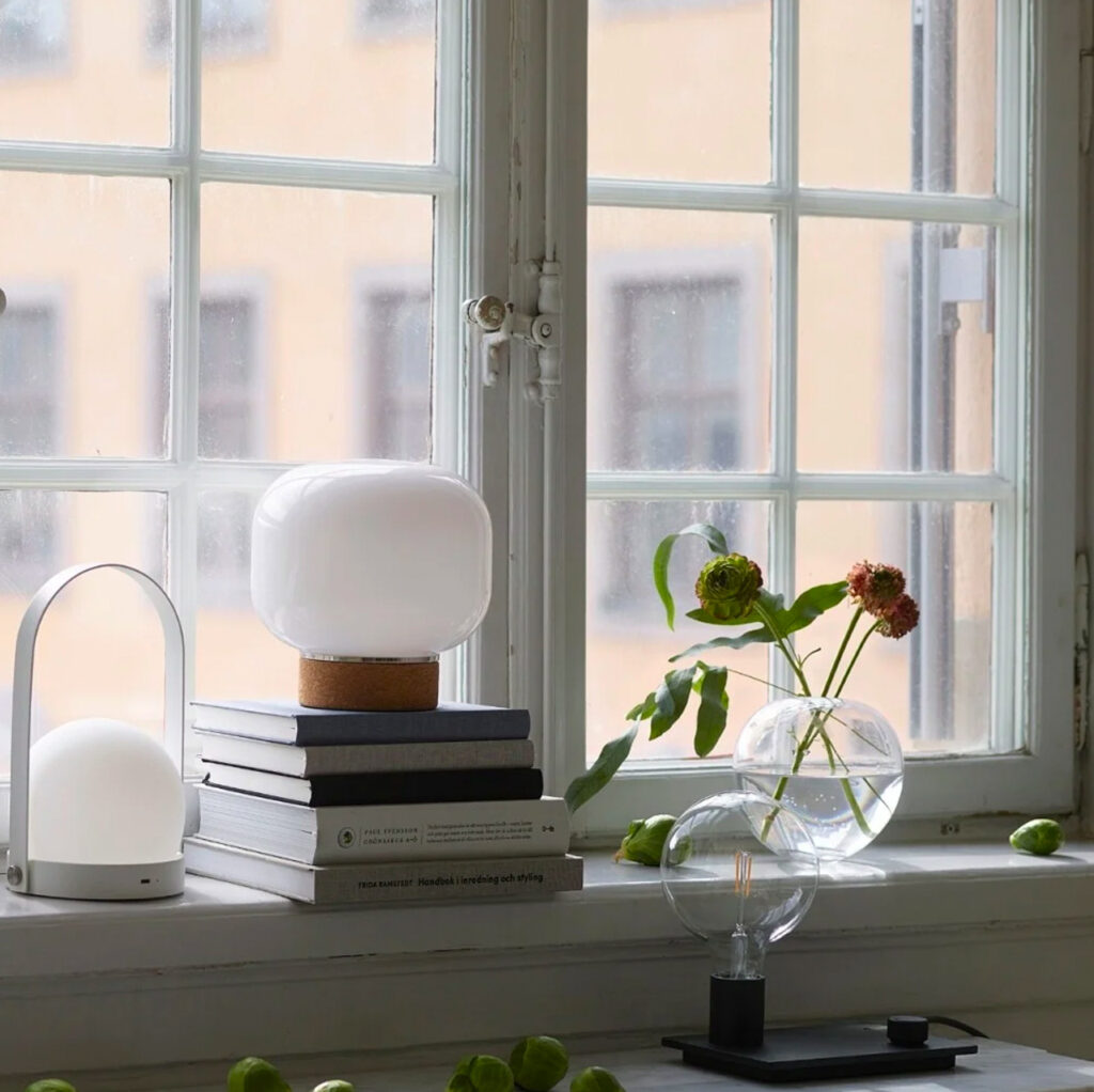 belysning vardagsrum lampa bordslampa fonsterlampa