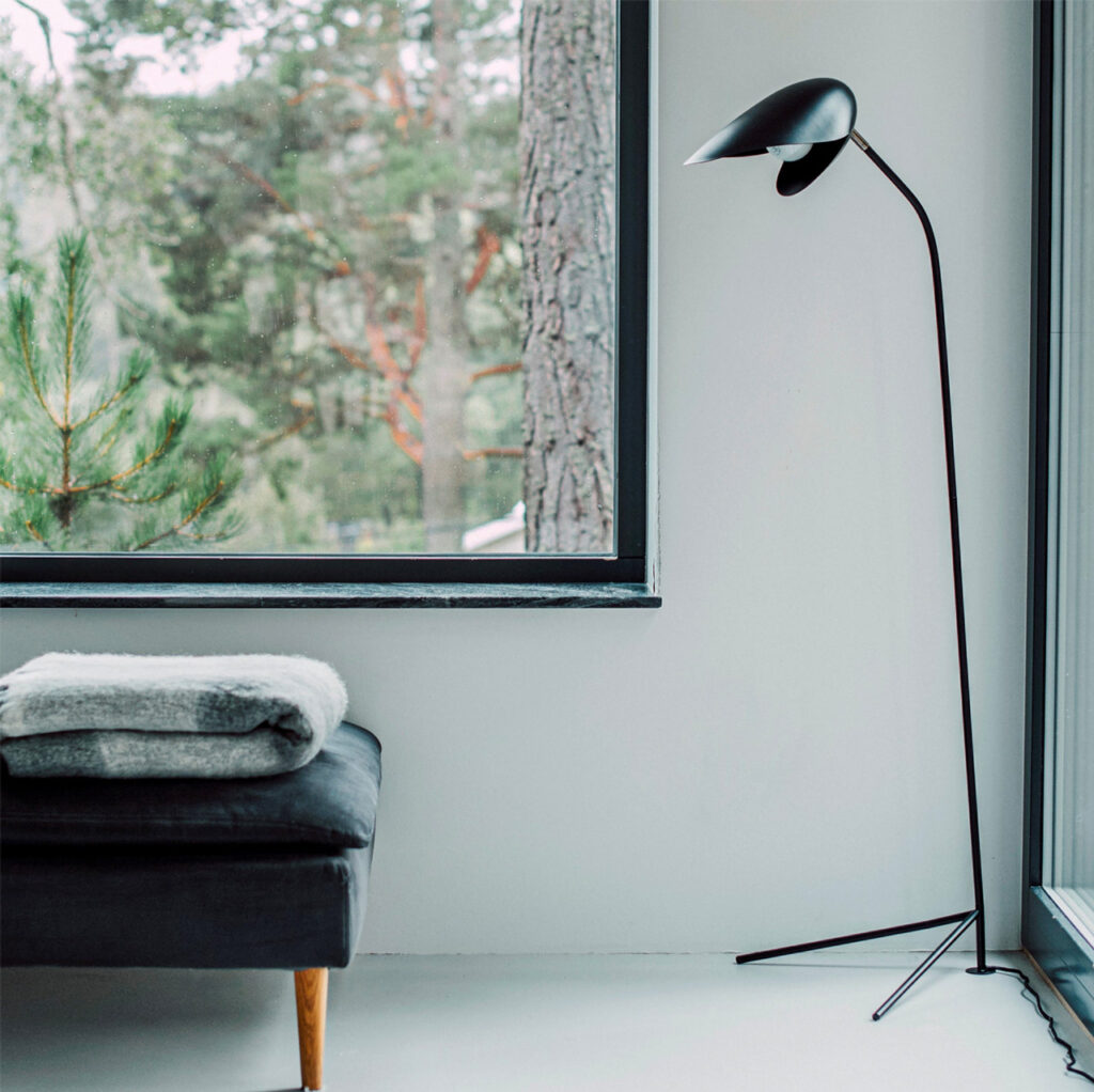 belysning vardagsrum lampa pa fot golvlampa