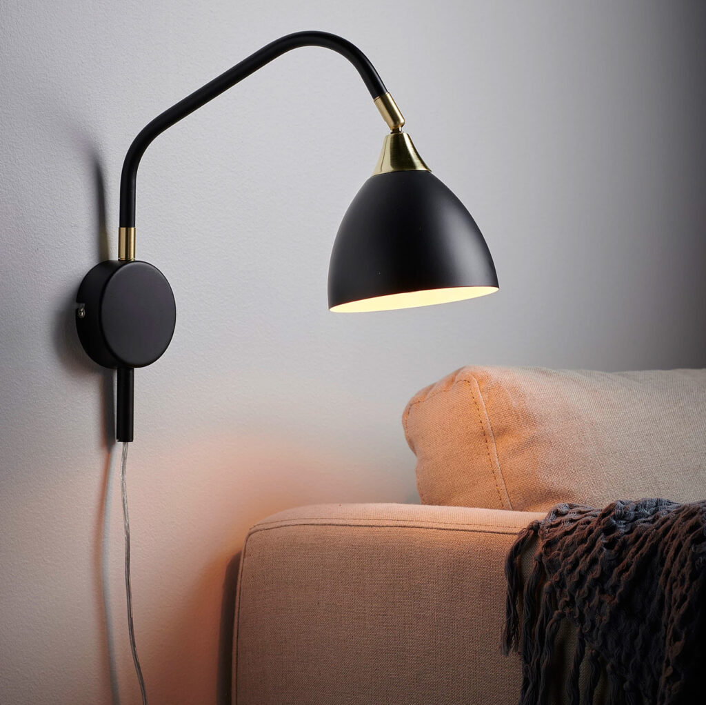 belysning vardagsrum lampa vagg