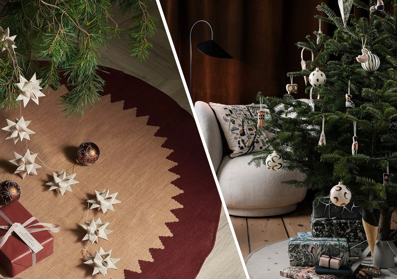 15 runda julgransmattor som passar under granen