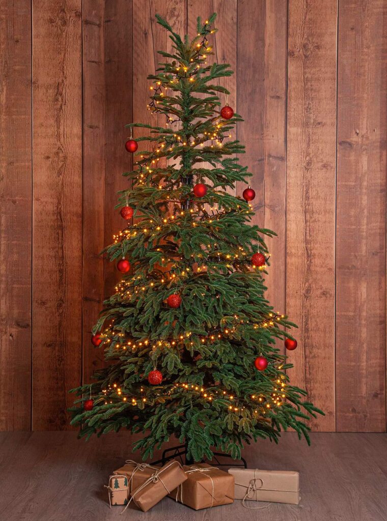 julgran inspiration plast gron