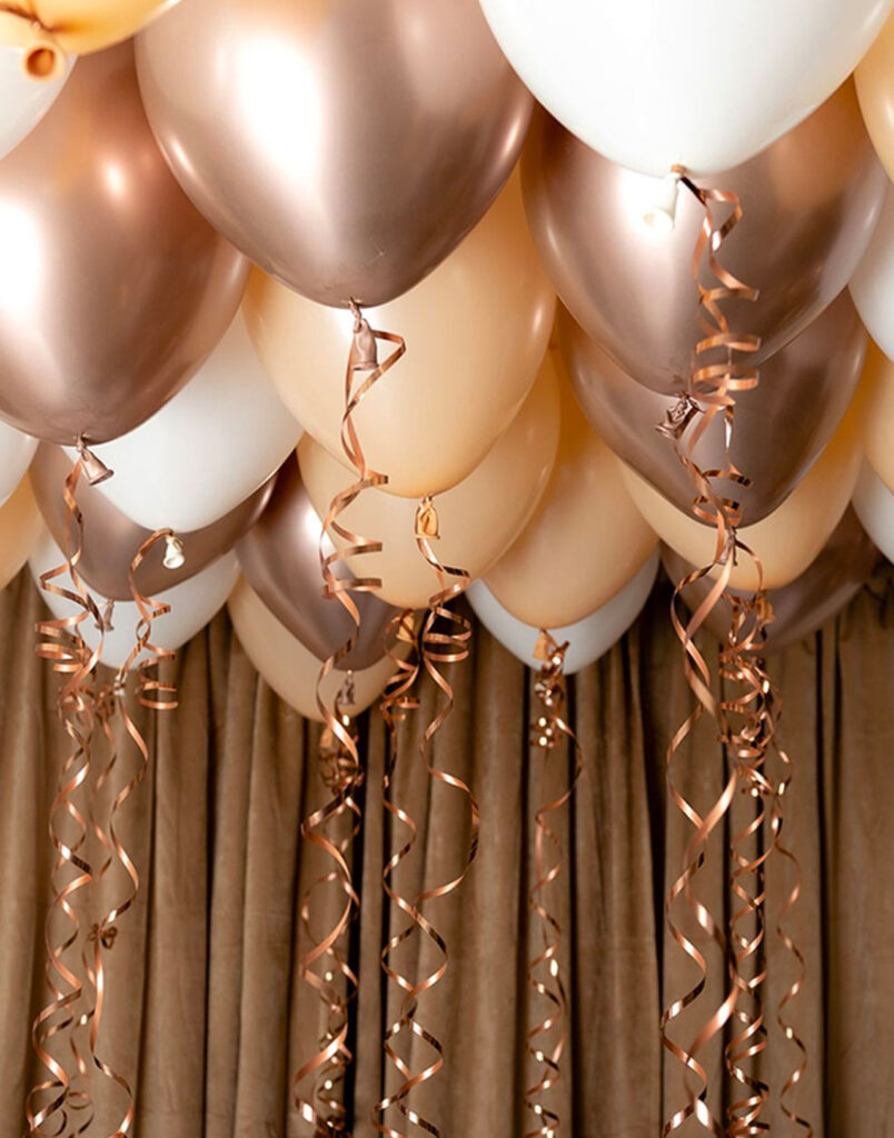 nyarsdukning tips nyar ballonger