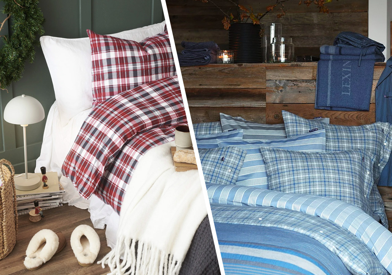 9 mysiga påslakan i flanell – från budget till lyx