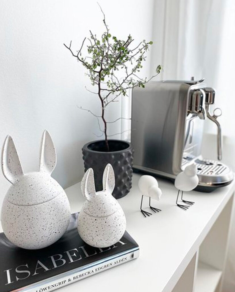 dekorera i pask med paskpynt