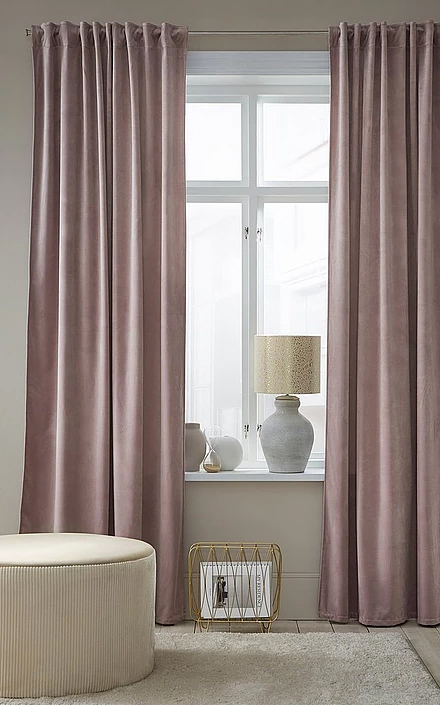 morklaggningsgardiner sammet 300 cm