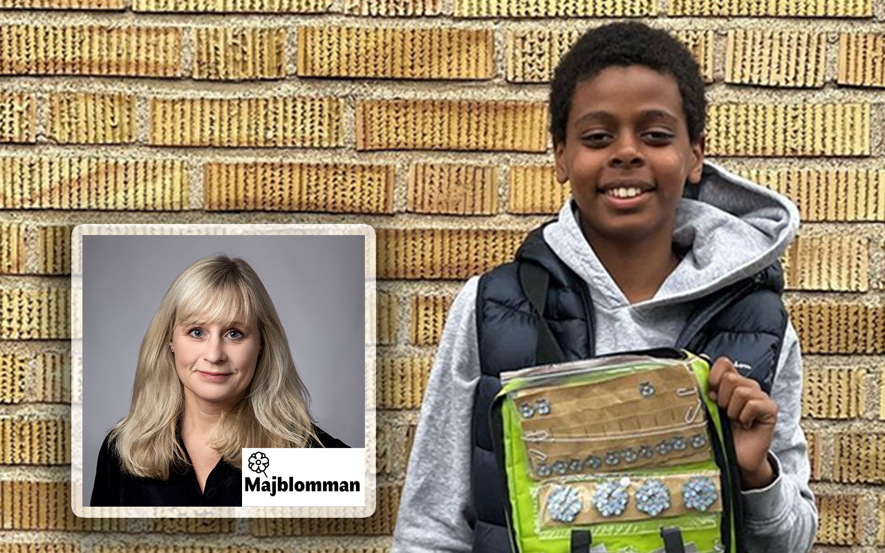 Majblommans svar efter rasistattacken: uppmanar barn som utsätts att polisanmäla