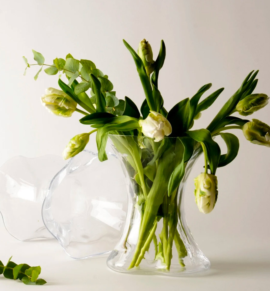 tulpanvas glas