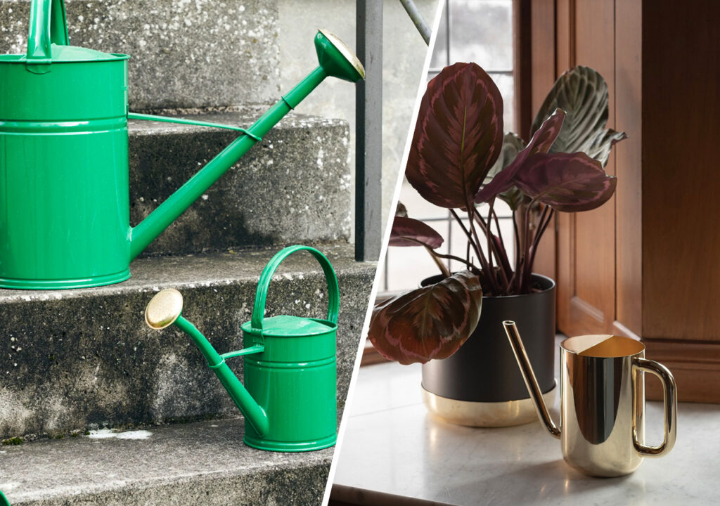 vattenkannor inomhus och utomhus