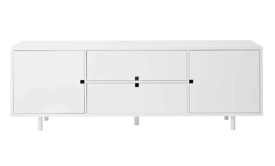 inspiration tv bank vit med dold forvaring