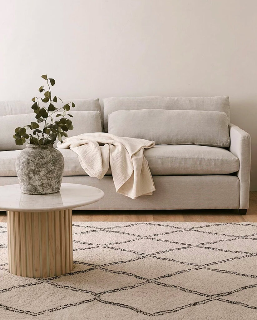 linnesoffa ellos 4 sits beige