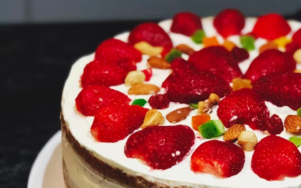 recept jordgubbstårta