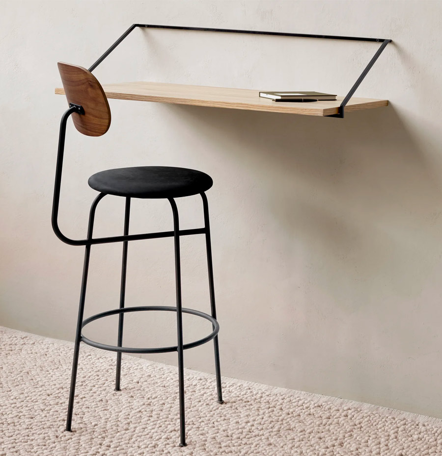 litet skrivbord vagg