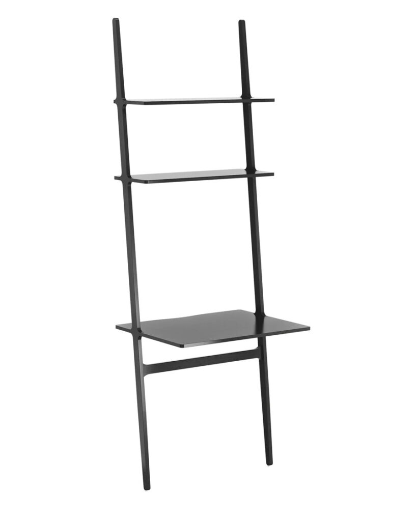 litet skrivbord hylla