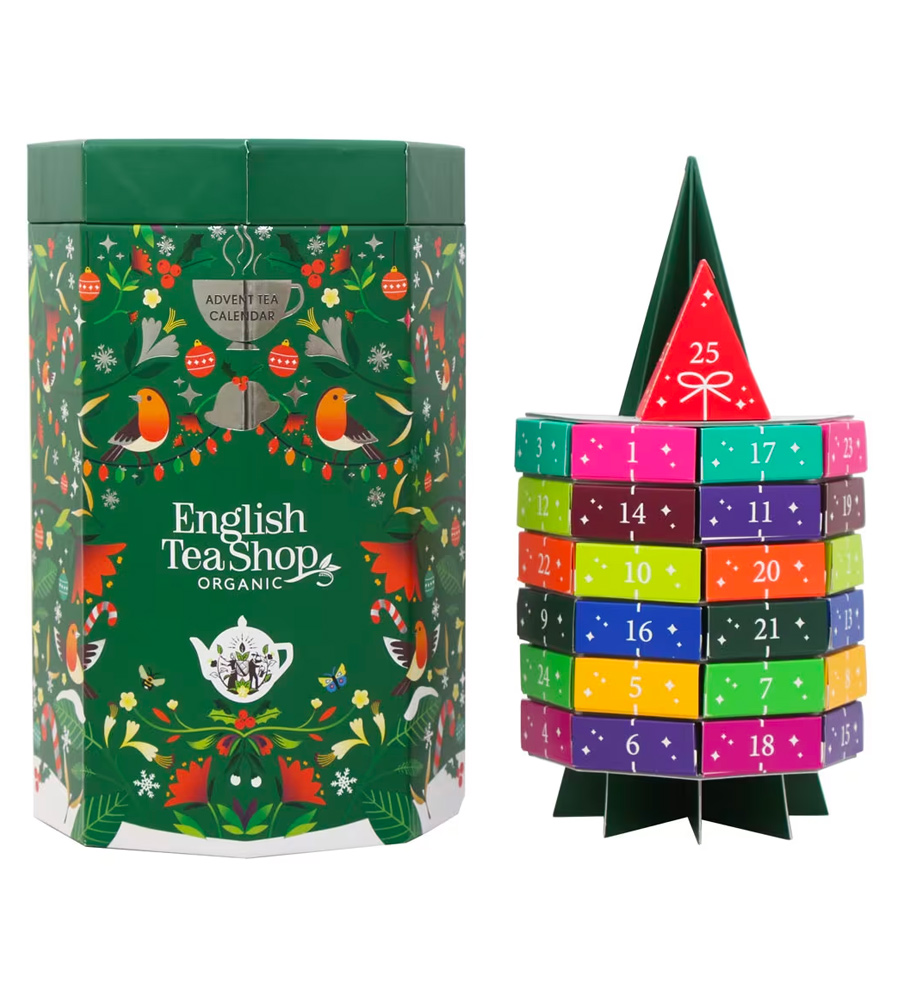 adventskalender med te fran English tea shop