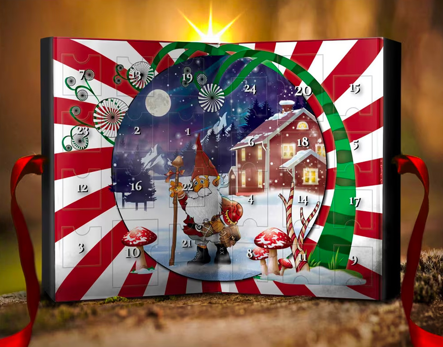 adventskalender julkalender choklad vegansk chokladkalender