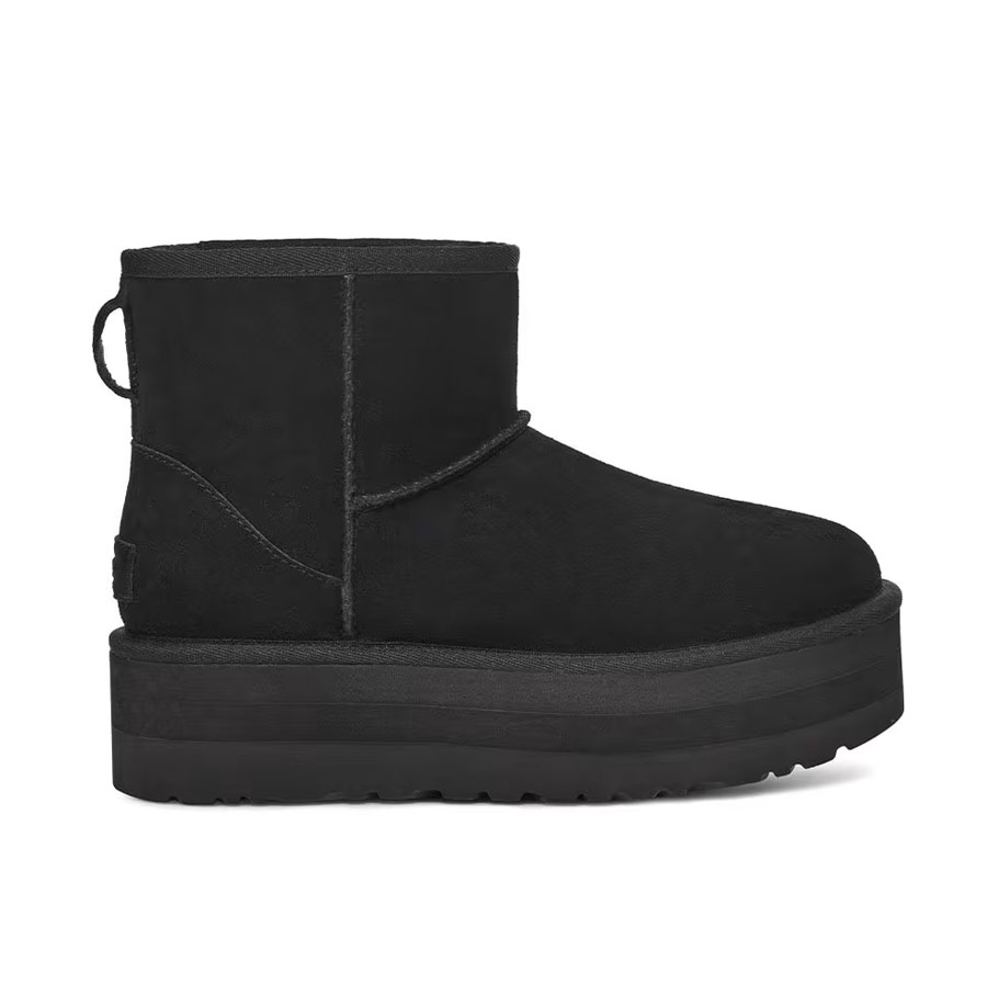 uggs dam svart med plattform