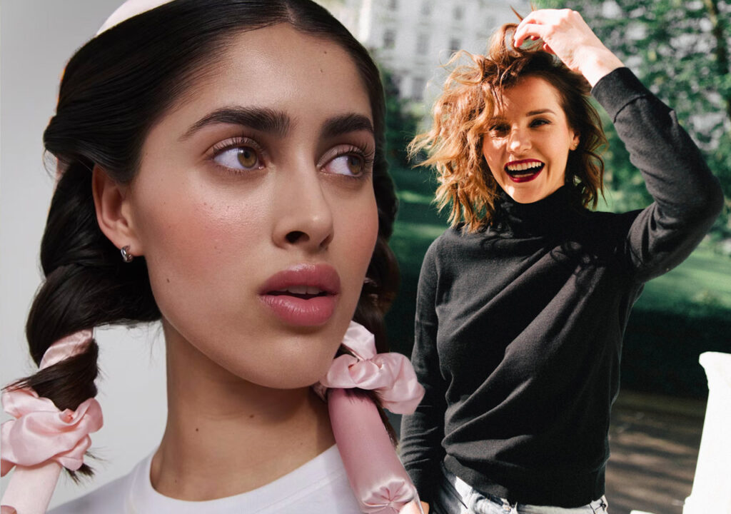 heatless curls harband for langt och kort har